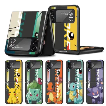 For Samsung Galaxy Z Flip 5/ 4/ 3 Pokemon Pattern Hard Case Cover Pikachu  Gengar