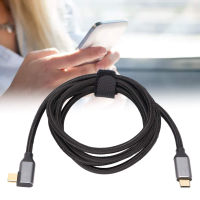 สาย PD USB C USB C ถึง USB C สายเคเบิ้ล3 In 1ดีไซน์ที่จับแสนสบาย1.5M 4K ที่60Hz สำหรับ Huawei แล็ปท็อป