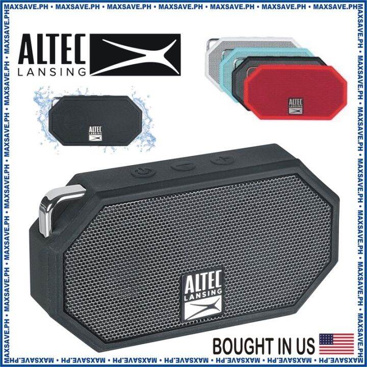 ♖Altec Lansing Mini H2O Wireless Bluetooth Waterproof Speaker☛ Lazada PH