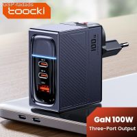 Fadads Toocki 100W 4.0เครื่องชาร์จ USB GaN Type C ชาร์จเร็วสำหรับ iPhone 14 13แท็บเล็ต