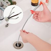 【CW】 Sink Cleaning Multifunctional Claw Sewer claw Hair Catcher Clog Remover Grabber for Shower Drains Basin