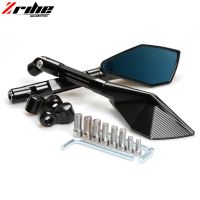 new motorcycle mirrors black color cnc rearview mirrors 5 colors side mirrors For YAMAHA Tmax 500 530 XJR 400 1300