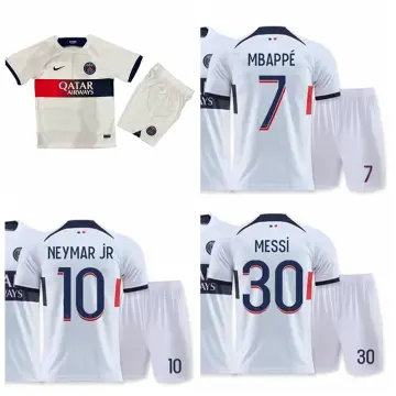 NEW 22-23 PSG Messi 30 Home Kids Jersey Youth Set w/ Socks and