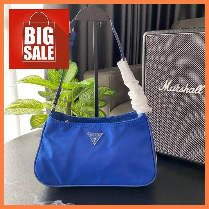 กระเป๋า กระเป๋าถือ กระเป๋าสะพายไหล่ กระเป๋าสะพายข้าง กระเป๋าสะพาย Guess Little Bay Nylon