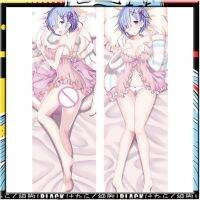 อะนิเมะ Re: ชีวิตที่แตกต่างของโลกหมอน Rem Ppicilla หมอน Dakimakura โยนหมอนหมอน