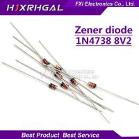 100pcs Zener diode 1W 8V2 1N4738A 8.2V 1N4738 DO-41 hjxrhgal