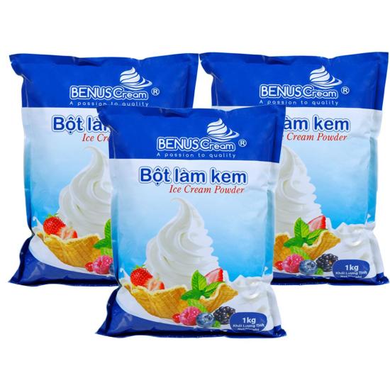 Bột làm kem tươi benuscream các vị cao cấp - túi1kg - ảnh sản phẩm 3