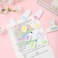 Mini Cat Paw Macaron Highlighter Children Graffiti Pens Painting Drawing Coloring Marker For ScrapbookingHighlighters  Markers