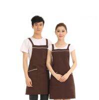 【CW】 Advertising logo printing supermarket restaurant internet coffee tea shop nail cafe men and women overalls