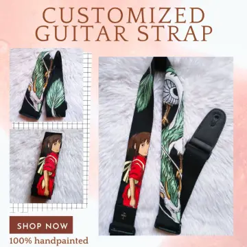 Buy Personalized Samurai Anime Guitar Strap With Leather Ends for Online in  India  Etsy
