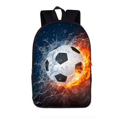 Football basketball pattern Schoolbags for Teenage Boys Basketball Print School Backpacks Children Custom School Bag Book Bags