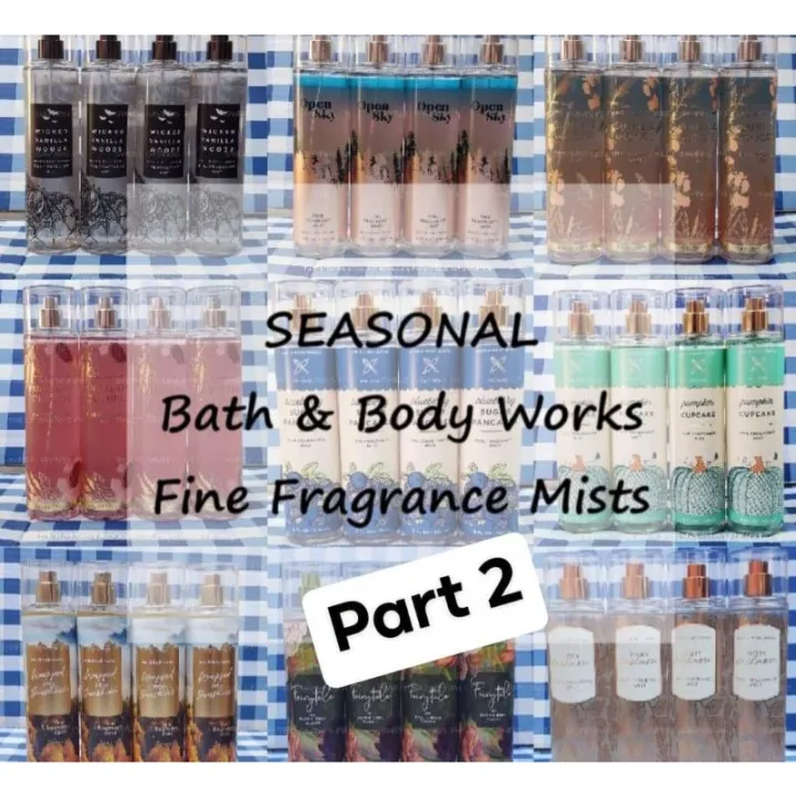 【Hot】 Seasonal Fragrances Part 2 Bath and Body Works Lazada PH