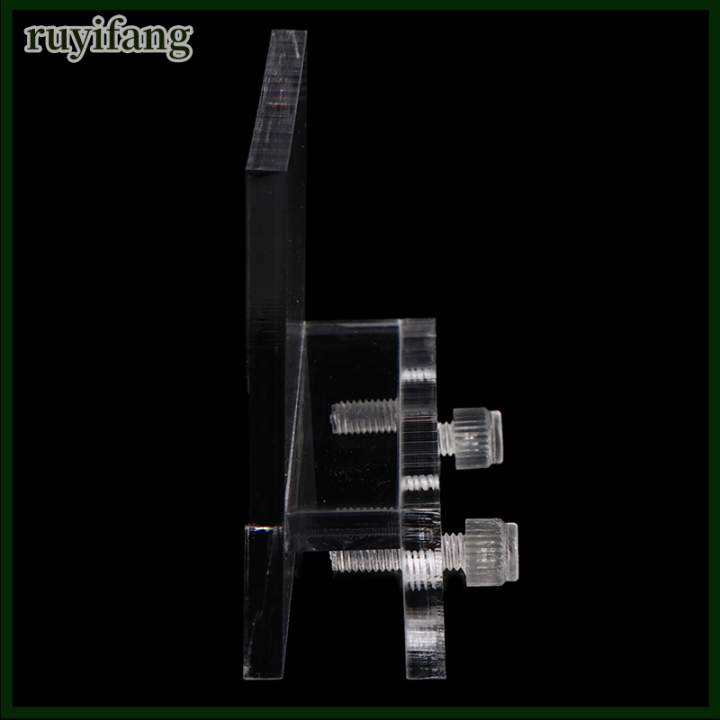 ruyifang-1pc-aquarium-clear-fish-tank-led-light-holder-โคมไฟติดตั้งขาตั้ง