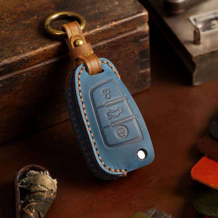 fob-protector-car-key-case-cover-leather-keychain-holder-accessories-for-audi-a1-a3-q2l-q3-s3-s5-s6-r8-tt-old-q7-q5-a6-a4-bag