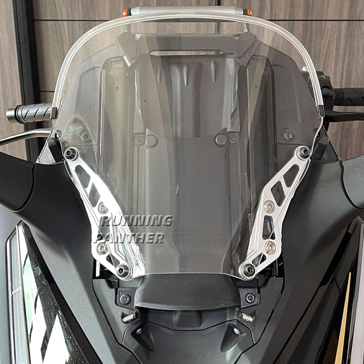 ใหม่รถจักรยานยนต์ปรับกระจกหน้ากระจกสนับสนุนยึดที่วางชุดสำหรับฮอนด้า-nss350-nss-350-2021-2022-2023
