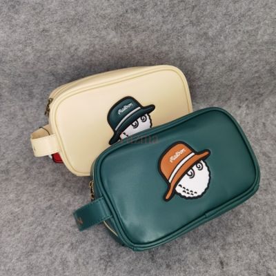 Malbon Branded New Golf Handbag Hat Handbag Personalized Cartoon Pattern Storage Bag Handbag Multifunctional Bag(24x12x16cm)