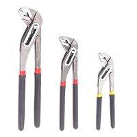 3Piece Water Pump Pliers/Plumbing Pliers/Straight Jaw Adjustable for Home Pipe Fit Repair