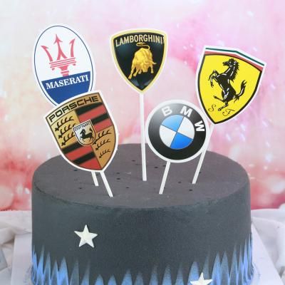 3 Tier - Sports Car Lover Cake - LE PETIT EMPIRE Designer Cakes