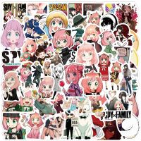 10/30/50/100pcs Cartoon Spy X Family Anime Stickers Skateboard Laptop Phone Luggage Car Bike Cool Waterproof Sticker Kids Toy