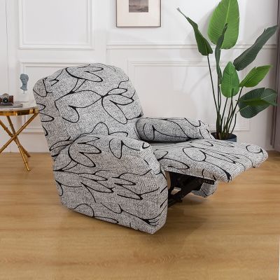 ▪♛✱ 1 Seater Recliner Sofa Cover Printed Recliner Slipcover For Living Room Reclining Chair Cover Protection Lazy Boy Armchair Cover