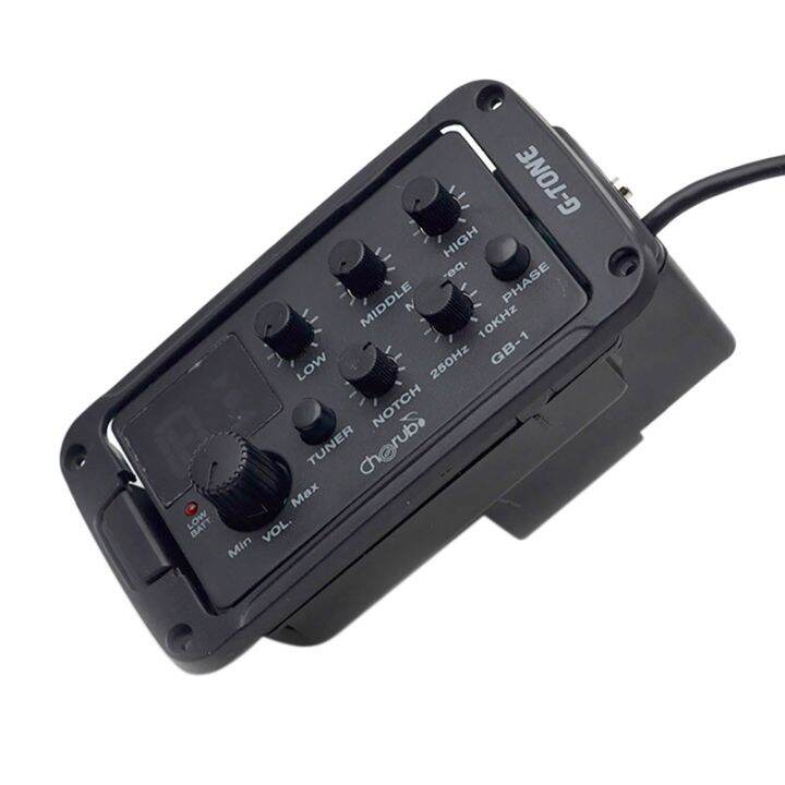 Cherub GB1 Acoustic Guitar Preamp Guitar Equalizer 3Band EQ Equalizer