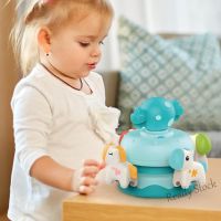 【Ready Stock】 ✢⊙❄ C30 Carousel Music Box Suction Cup Baby Kids Spinner Toy Cartoon Bath Toys Finger Spinning Rotation Spin Wall Suction Educational Preschool Toys