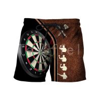 Darts Player Sports 3D Printed New Fashion Summer Casual Shorts Men/Women Harajuku Loose Beach Drop Shipping Style-D26