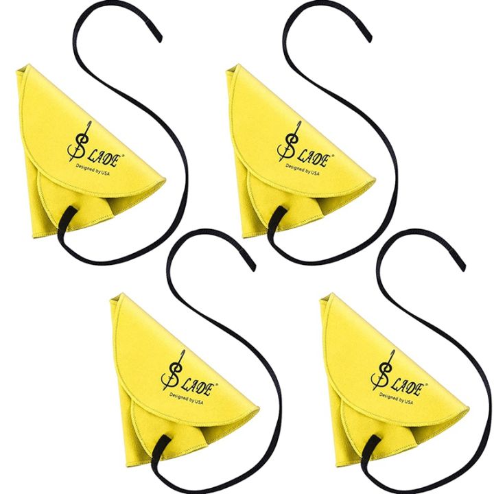 slade-4piece-clarinet-swab-clarinet-cleaning-cloth-pull-through-swab-clarinet-cleaning-cloth-swab-yellow-cloth