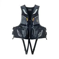 2023 New GAMAKATSU Brand Fishing Life Jacket Reflective Outdoor Sport Life Vest Multi Pockets Buoyancy Unisex Safety Jacket  Life Jackets