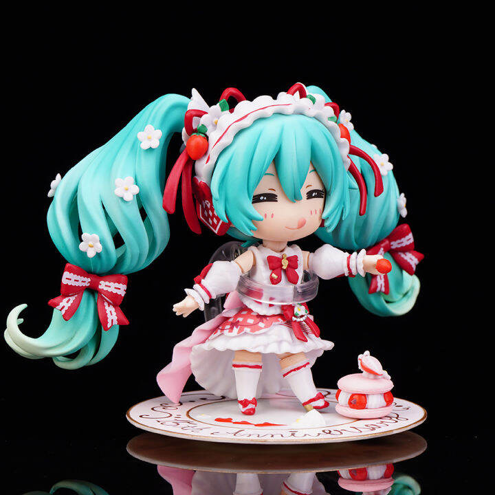 ของเล่นเด็กในตลาด10cm-nendoroid-1939-hatsune-miku-15th-ครบรอบ-gsc-kawaii-ภาพอนิเมะ-collectible-ของเล่นแอ็คชันโมเดล