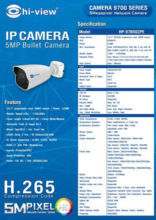 กล้องวงจรปิด-hi-view-ip-camera-รุ่น-hp-97b502pe