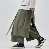 Legible Summer Pants Men Solid Jogger Pants Male Trousers Patchwork Casual Abkle Length Pant For Man