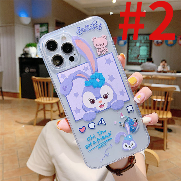 เคสลายการ์ตูนรูปลิงกระต่ายที่ชัดเจนสำหรับ-samsung-galaxy-a25-a24-a54-a34-a72-a14-a04s-a73-a53-a52s-a03s-a22-a30s-a32-a52-a50s-a12-a22-a70-m54-a02s-a21s-a31-m23-a51-a71-m11-m14-a20s-m20-a10s-a11-a01ฝาห