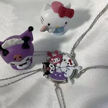 Hello Kitty & My Melody (Sanrio) Friendship Necklace Set  Hello kitty my  melody, Friendship necklaces, Hello kitty