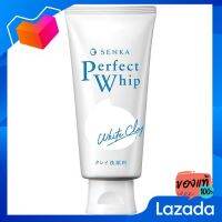 เซนกะ โฟมล้างหน้า เพอร์เฟค วิป ไวท์ เคลย์ 120 กรัม [Senka Foam, Wip White Facial Clear 120 grams]