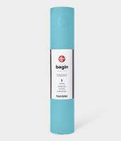 Manduka เสื่อโยคะ manduka รุ่น begin yoga mat 5mm - Turquoise/Blue (68")