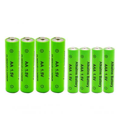 AA + AAA rechargeable AA 1.5V 3800mAh/1.5V AAA 3000mah แบตเตอรี่อัลคาไลน์ไฟฉายของเล่นนาฬิกา