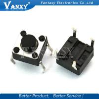 200pcs button Touch switch 6*6*5 keys button DIP 4pin 6*6*5mm Light touch switch DIP4 /OFF Touch 6x6x5 High quality