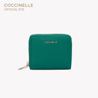 COCCINELLE METALLIC SOFT Wallet 11A201 GRASS GREEN กระเป๋าสตางค์ผู้หญิง