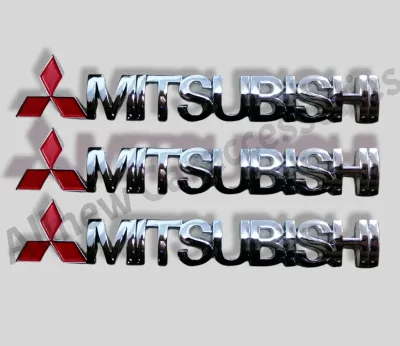 AD.โลโก้ MITSUBISHI ติดท้าย ราคาต่อ1ชิ้น