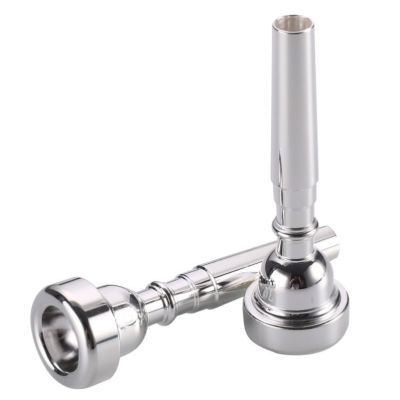 ₪✥ silver-plated beginner trumpet mouth 7C labor-saving mouthpiece instrument universal musical device