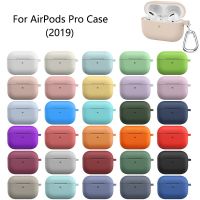 Earphone Protective Case for Airpods pro 1 Case Wireless Bluetooth For AirPod Pro Silicone Cover headphone Accessories With Hook Wireless Earbud Cases