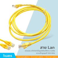 Homemakers สายLan สำเร็จรูป CAT5E พร้อมใช้งาน สายแลน เข้าหัวสำเร็จรูป ความยาว 1-20 เมตร Cable Lan CAT5E LAN Network cable 1-20m