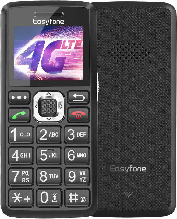 easyfone-t200-4g-big-button-cell-phone-for-seniors-easy-to-use-clear-sound-sos-button-big-battery-long-time-standby-sim-card-amp-flexible-plans-convenient-charging-dock