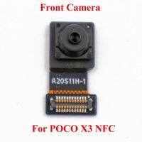 โมดูลกล้องด้านหน้าดั้งเดิมสําหรับ POCO X3 NFC 20 MP กล้องขนาดเล็กโฟกัสอัตโนมัติหันหน้าไปทางกล้องชิ้นส่วนเปลี่ยนสายเคเบิลยืดหยุ่น