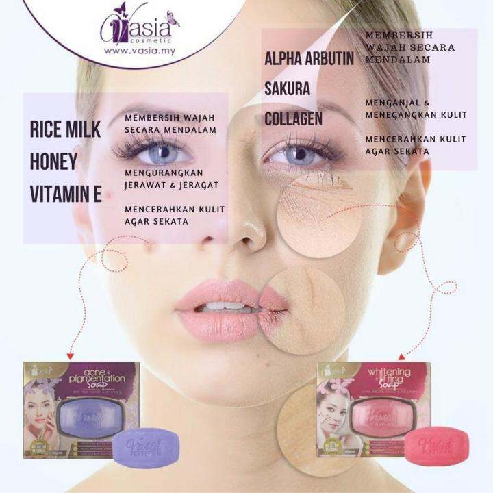 Vasia Acne & Pigmentation Soap 60gm Lazada