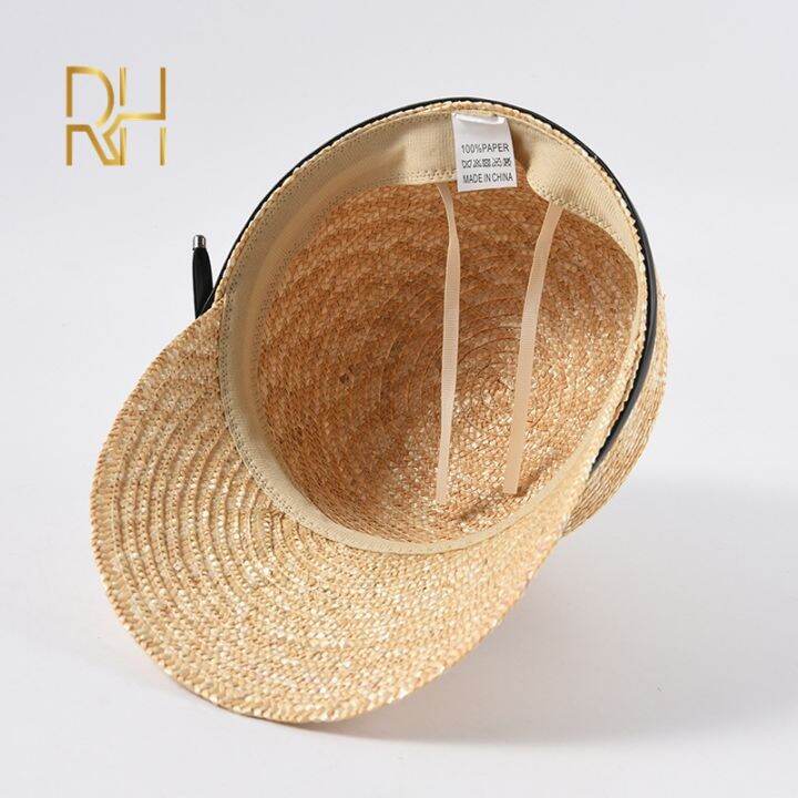 rh-new-women-visor-sun-hats-female-wide-brim-wheat-straw-summer-casual-shade-beach-cap-fashion-leather-bow-sun-hats