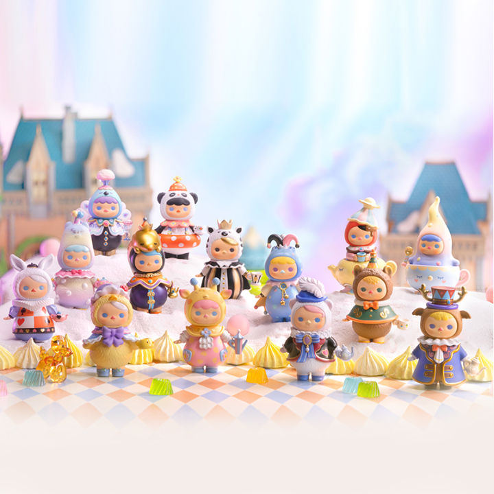 POP MART Figure Toys PUCKY Animal Tea Party Series Blind Box | Lazada.co.th