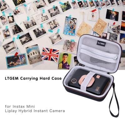 LTGEM EVA Carrying Hard Case for Instax Mini Liplay Hybrid Instant Camera