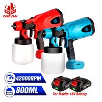 ✕☂☎ Cordless Spray Gun Paint Sprayer Cordless Electric Paint Sprayer - 800ml Electric - Aliexpress